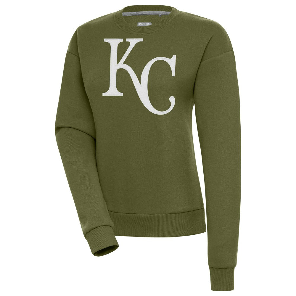 Kansas City Royals Antigua Women's Victory Pullover Sweatshirt Online