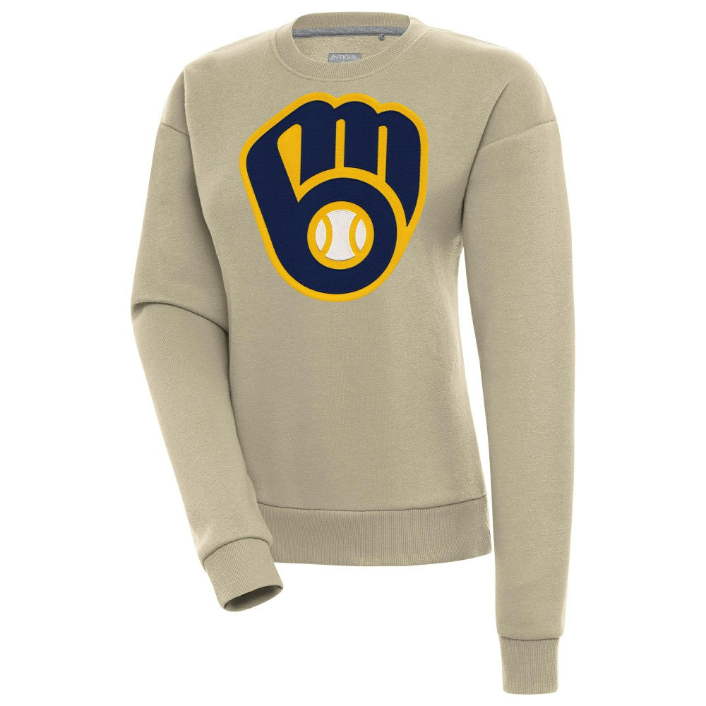 Milwaukee Brewers Antigua Women's Victory Pullover Sweatshirt for sale