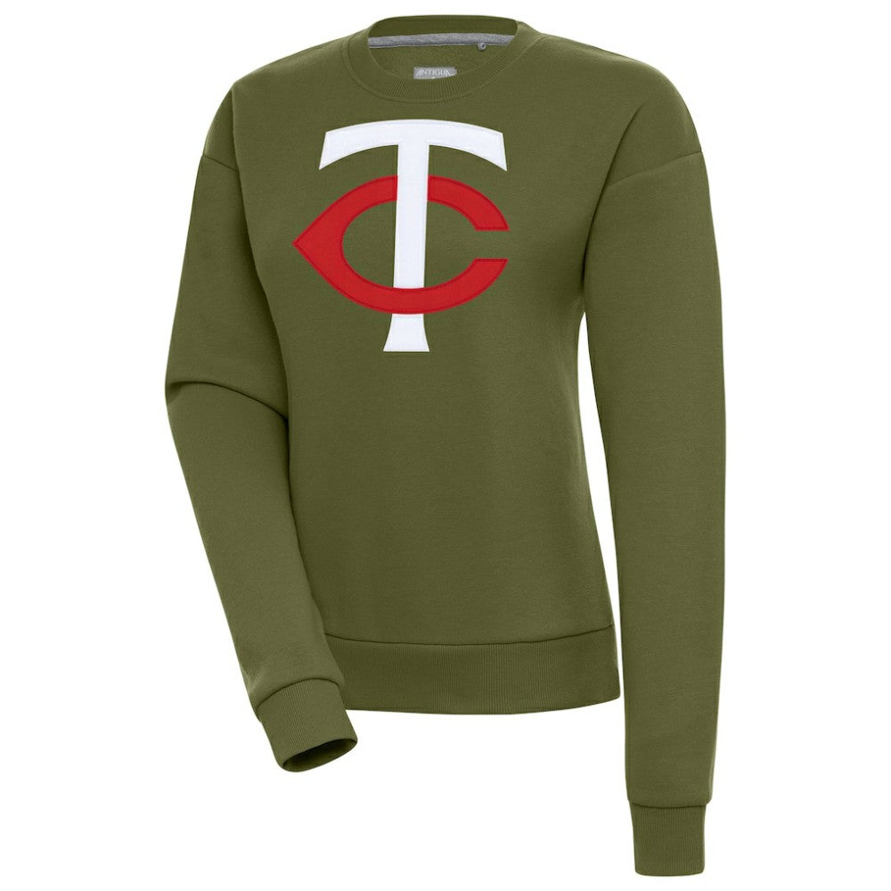 Minnesota Twins Antigua Women's Victory Pullover Sweatshirt Outlet