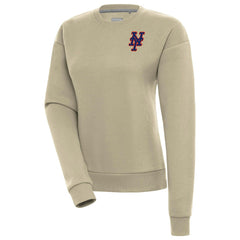New York Mets Antigua Women's Victory Pullover Sweatshirt Discount