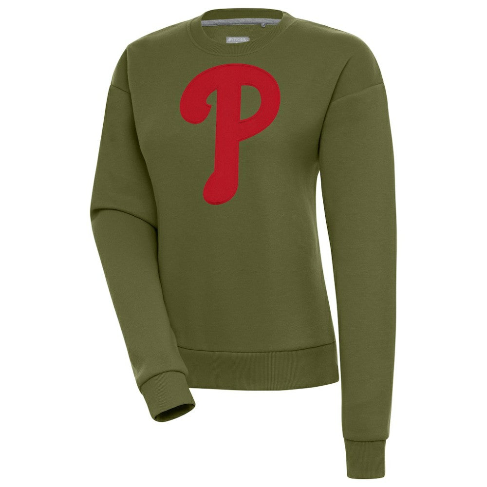 Philadelphia Phillies Antigua Women's Victory Pullover Sweatshirt for sale