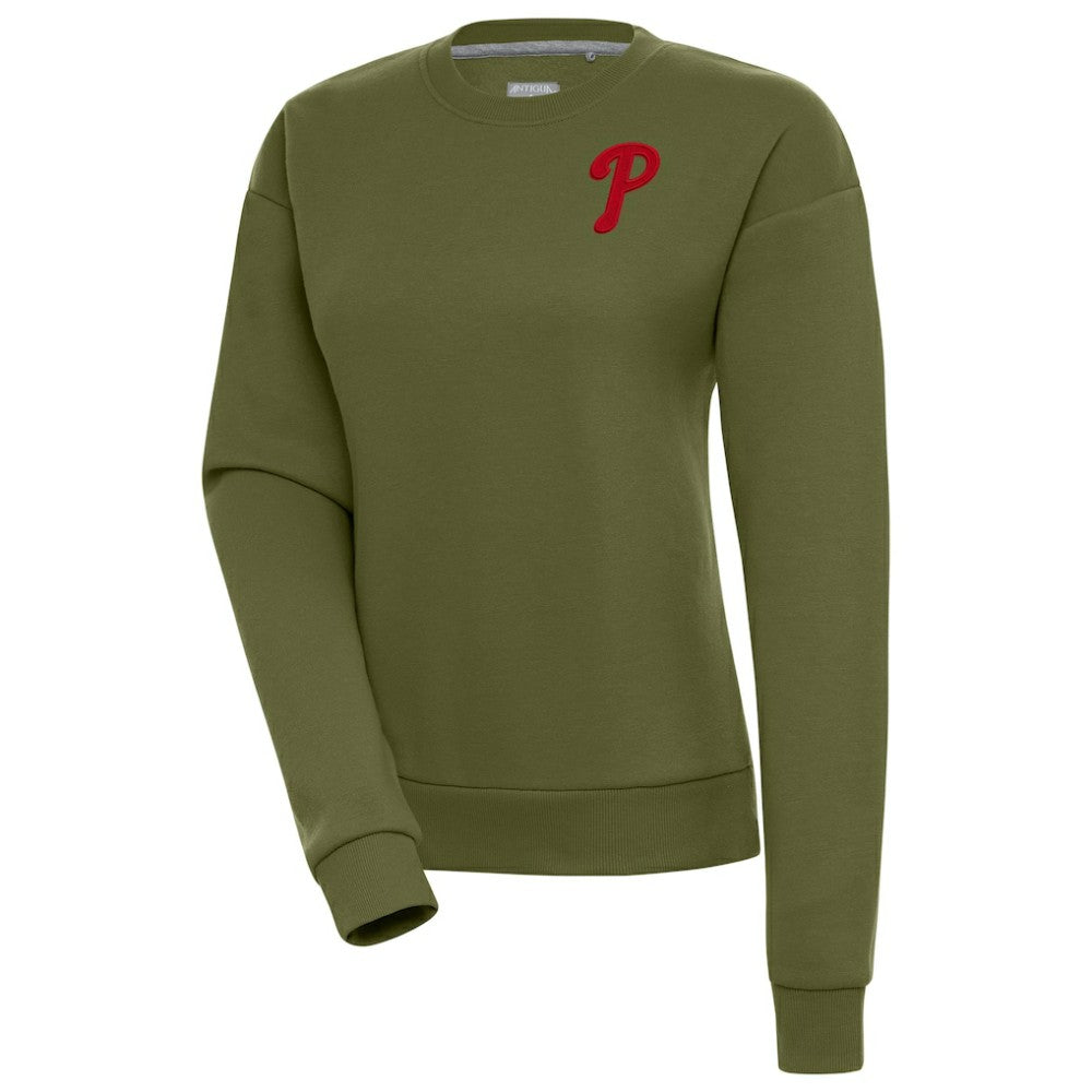 Philadelphia Phillies Antigua Women's Victory Pullover Sweatshirt Discount