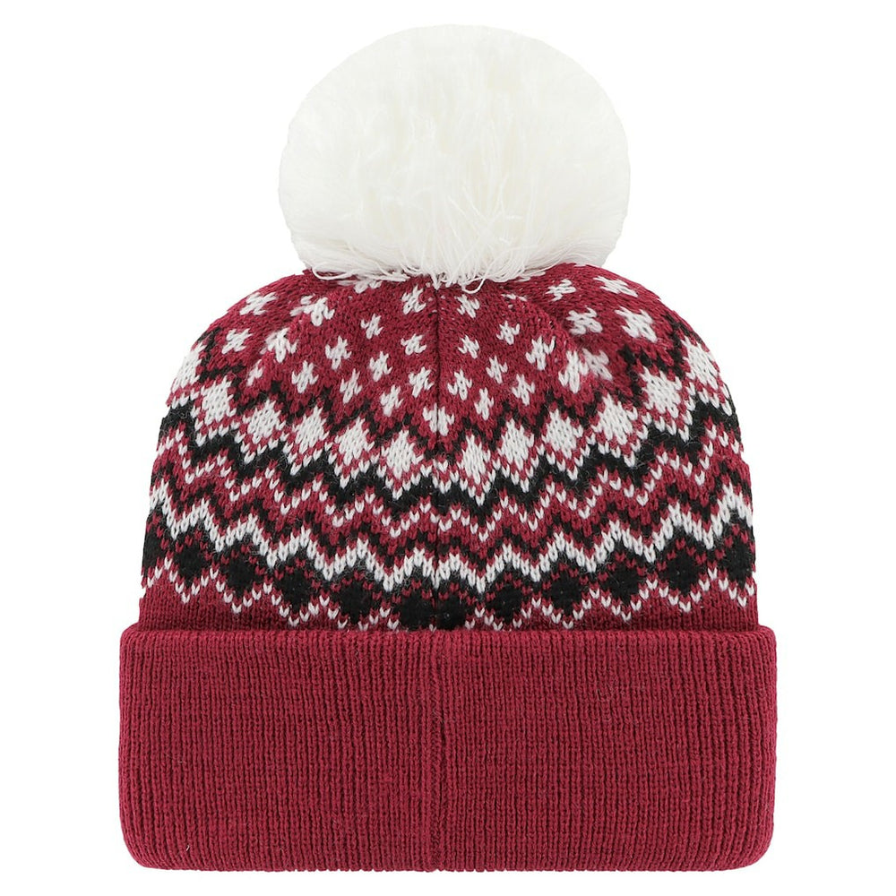 Arizona Cardinals '47 Women's Elsa Cuffed Knit Hat with Pom - Cardinal - 47 brand