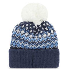Tennessee Titans '47 Women's Elsa Cuffed Knit Hat with Pom - Navy - 47 brand