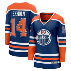 Mattias Ekholm Edmonton Oilers Women's Fanatics Home Breakaway Jersey - Royal | Fanatics Lifestyle
