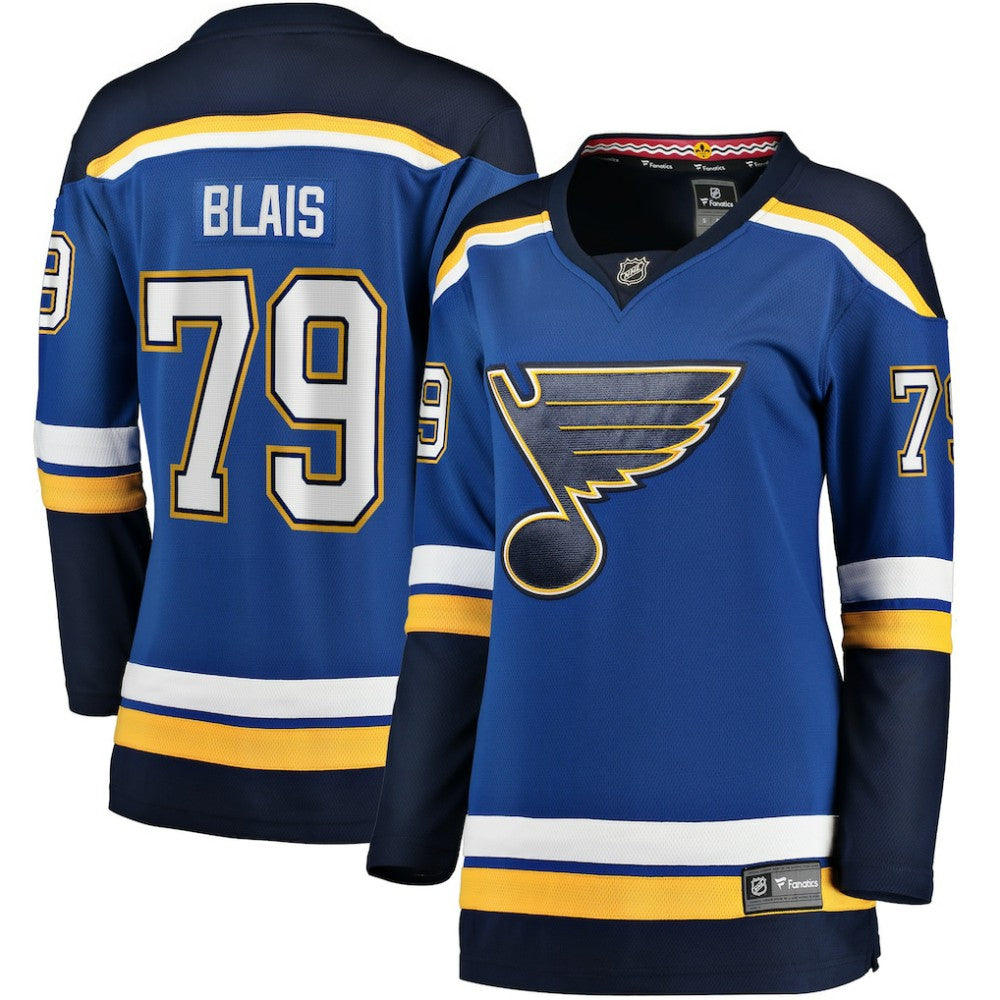Sammy Blais St. Louis Blues Women's Fanatics Home Breakaway Jersey - Blue | Fanatics online