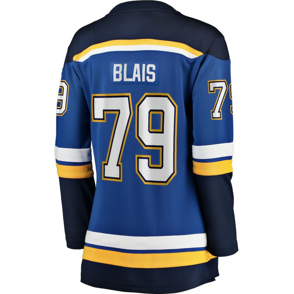 Sammy Blais St. Louis Blues Women's Fanatics Home Breakaway Jersey - Blue | Fanatics online