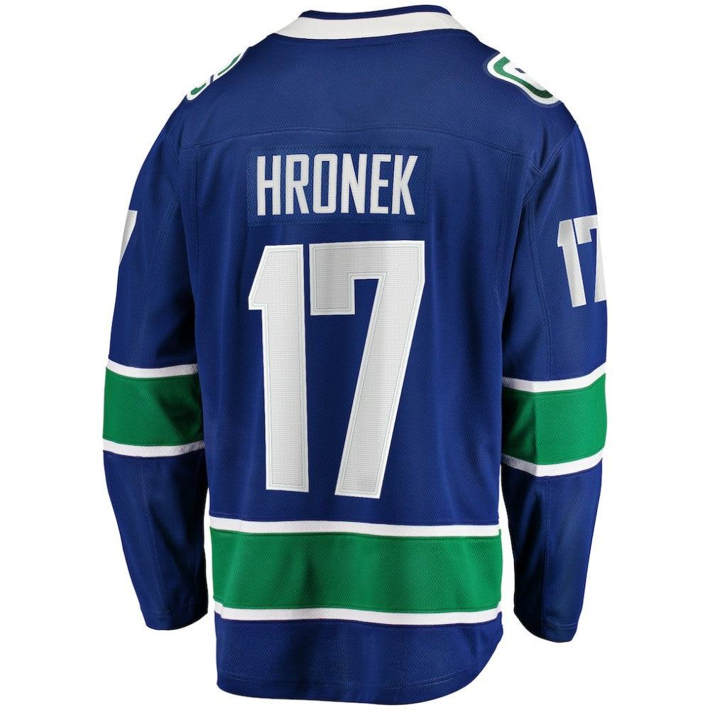 Filip Hronek Vancouver Canucks Fanatics Home Breakaway Jersey - Blue | Fanatics sale
