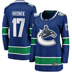 Filip Hronek Vancouver Canucks Women's Fanatics Home Breakaway Jersey - Blue | Fanatics sale