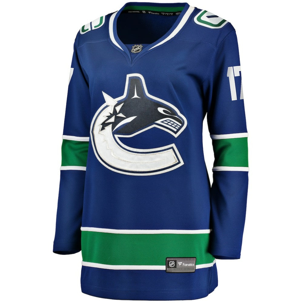 Filip Hronek Vancouver Canucks Women's Fanatics Home Breakaway Jersey - Blue | Fanatics sale