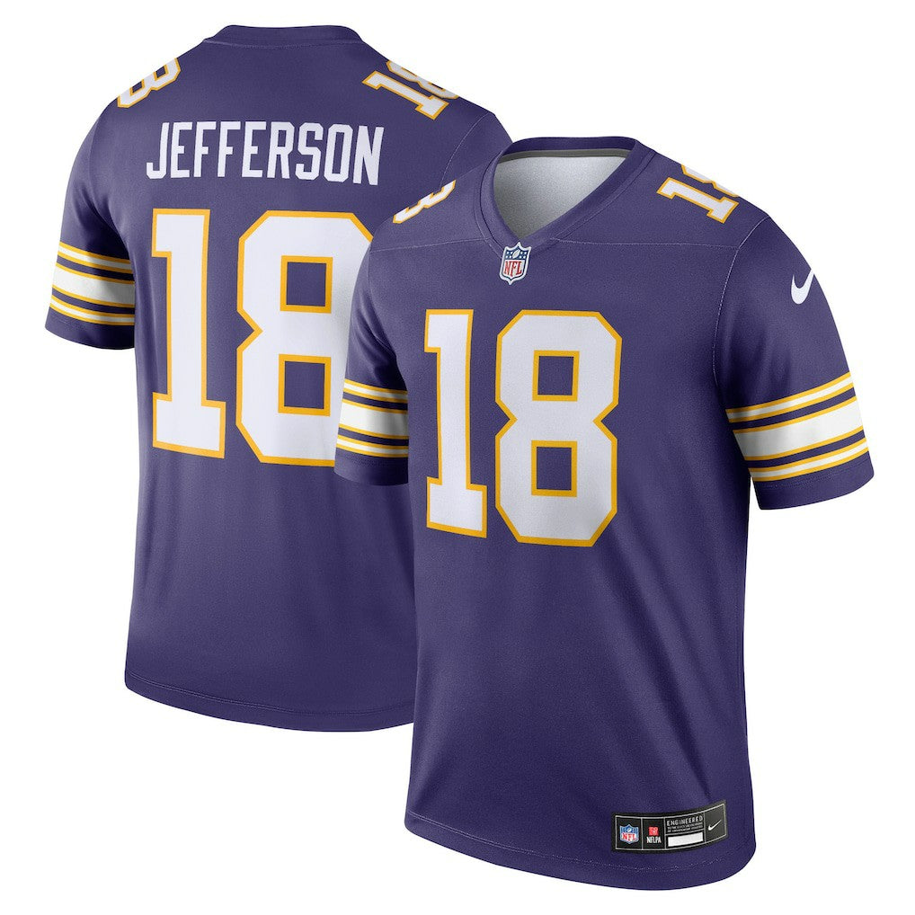 Justin Jefferson Minnesota Vikings Legend Player Performance Top - Purple - Nike