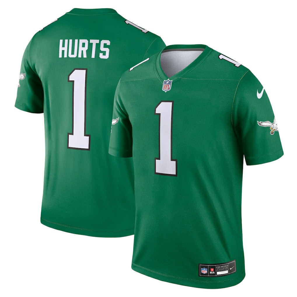 Jalen Hurts Philadelphia Eagles Legend Player Performance Top - Kelly Green - Nike