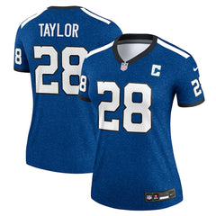 Jonathan Taylor Indianapolis Colts Women's Alternate Legend Player Performance Top - Royal - Nike