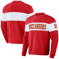 Tampa Bay Buccaneers NFL x Darius Rucker Collection Team Color & White Pullover Sweatshirt - Red - Fanatics
