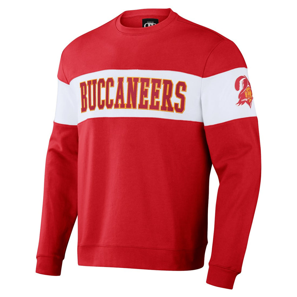 Tampa Bay Buccaneers NFL x Darius Rucker Collection Team Color & White Pullover Sweatshirt - Red - Fanatics