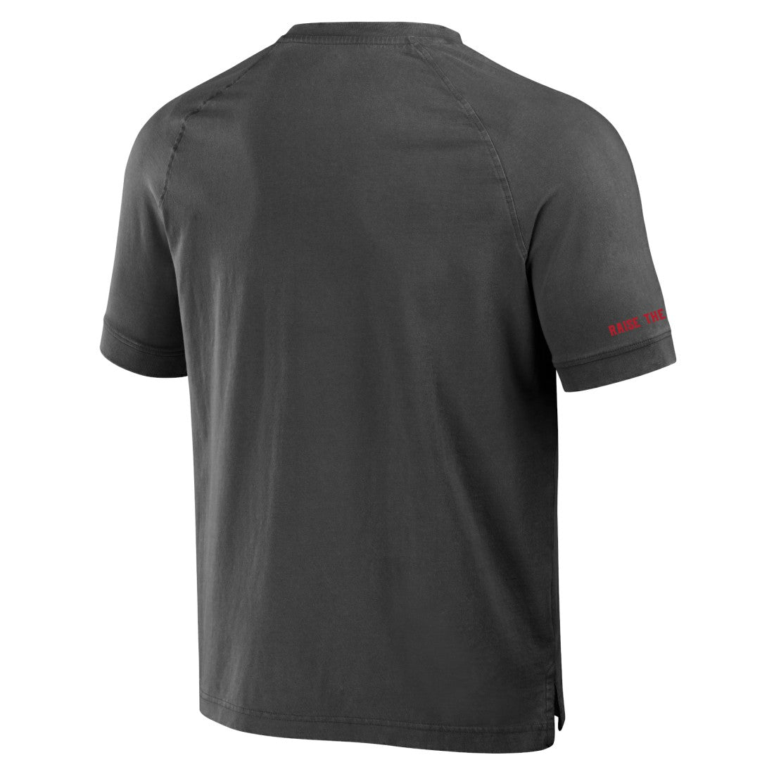 Tampa Bay Buccaneers NFL x Darius Rucker Collection Washed Raglan Henley T-Shirt - Pewter - Fanatics