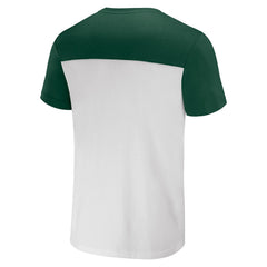 Green Bay Packers NFL x Darius Rucker Collection Colorblocked T-Shirt - White/Green - Fanatics