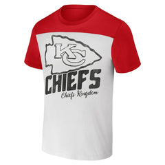 Kansas City Chiefs NFL x Darius Rucker Collection Colorblocked T-Shirt - Cream - Fanatics