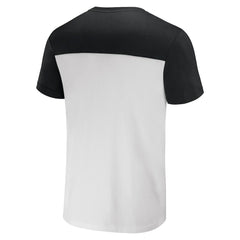 Las Vegas Raiders NFL x Darius Rucker Collection Colorblocked T-Shirt - White/Black - Fanatics