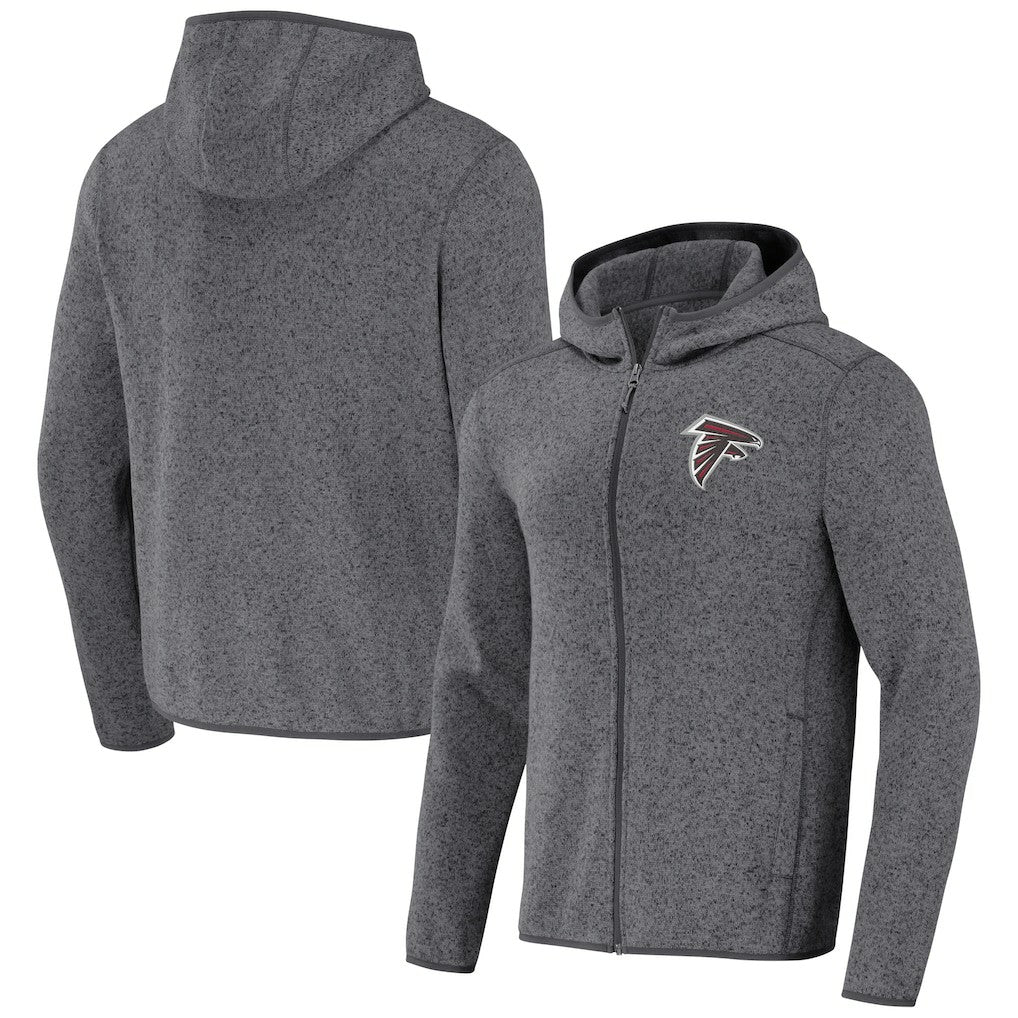 Atlanta Falcons NFL x Darius Rucker Collection Fleece Pullover Hoodie - Gray - Fanatics