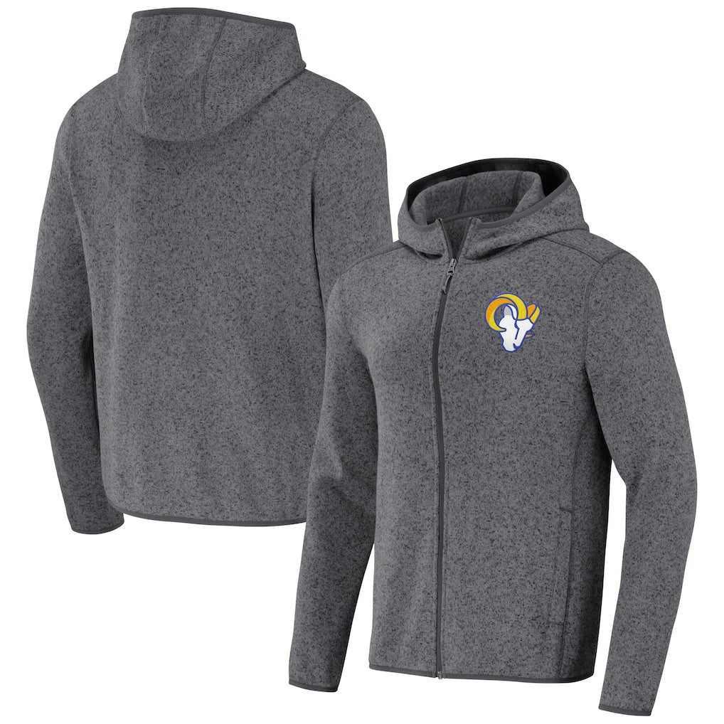 Los Angeles Rams NFL x Darius Rucker Collection Fleece Pullover Hoodie - Gray - Fanatics