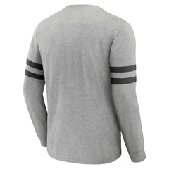 Tampa Bay Buccaneers NFL x Darius Rucker Collection Henley Long Sleeve T-Shirt - Heather Gray - Fanatics