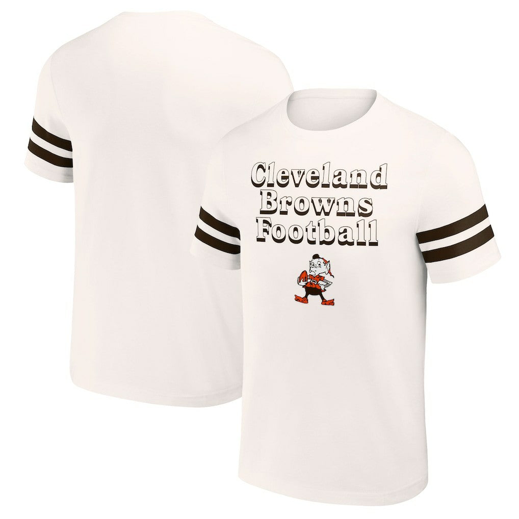 Cleveland Browns NFL x Darius Rucker Collection Vintage T-Shirt - Cream - Fanatics