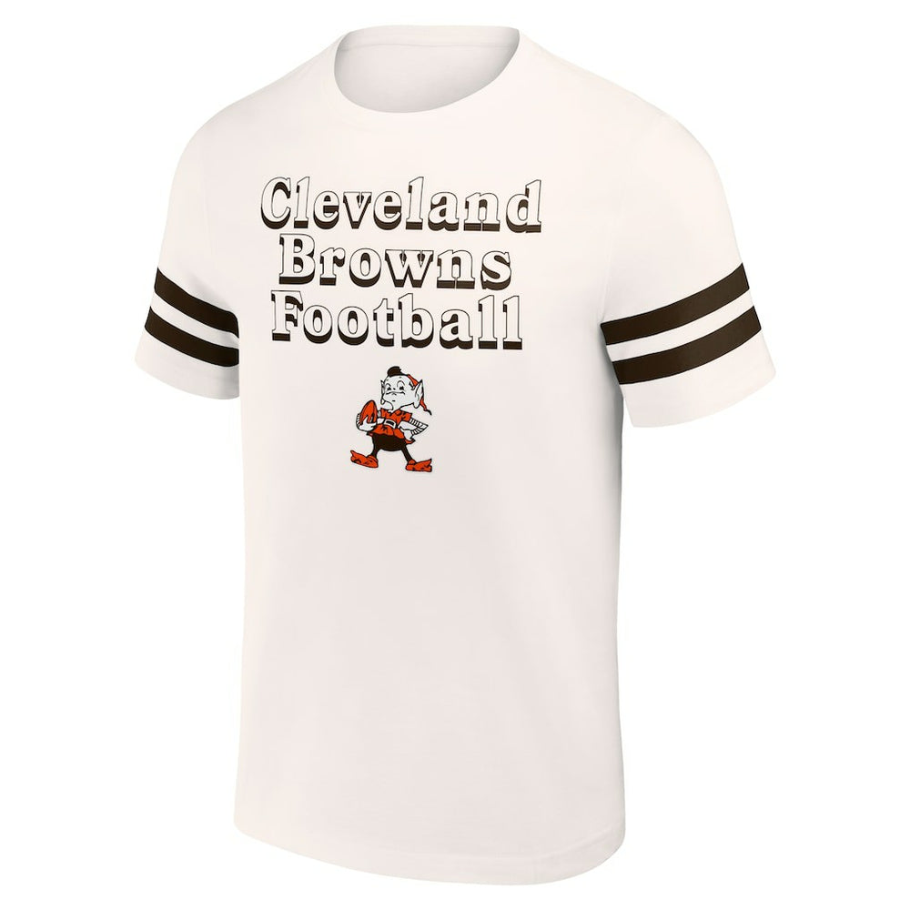 Cleveland Browns NFL x Darius Rucker Collection Vintage T-Shirt - Cream - Fanatics
