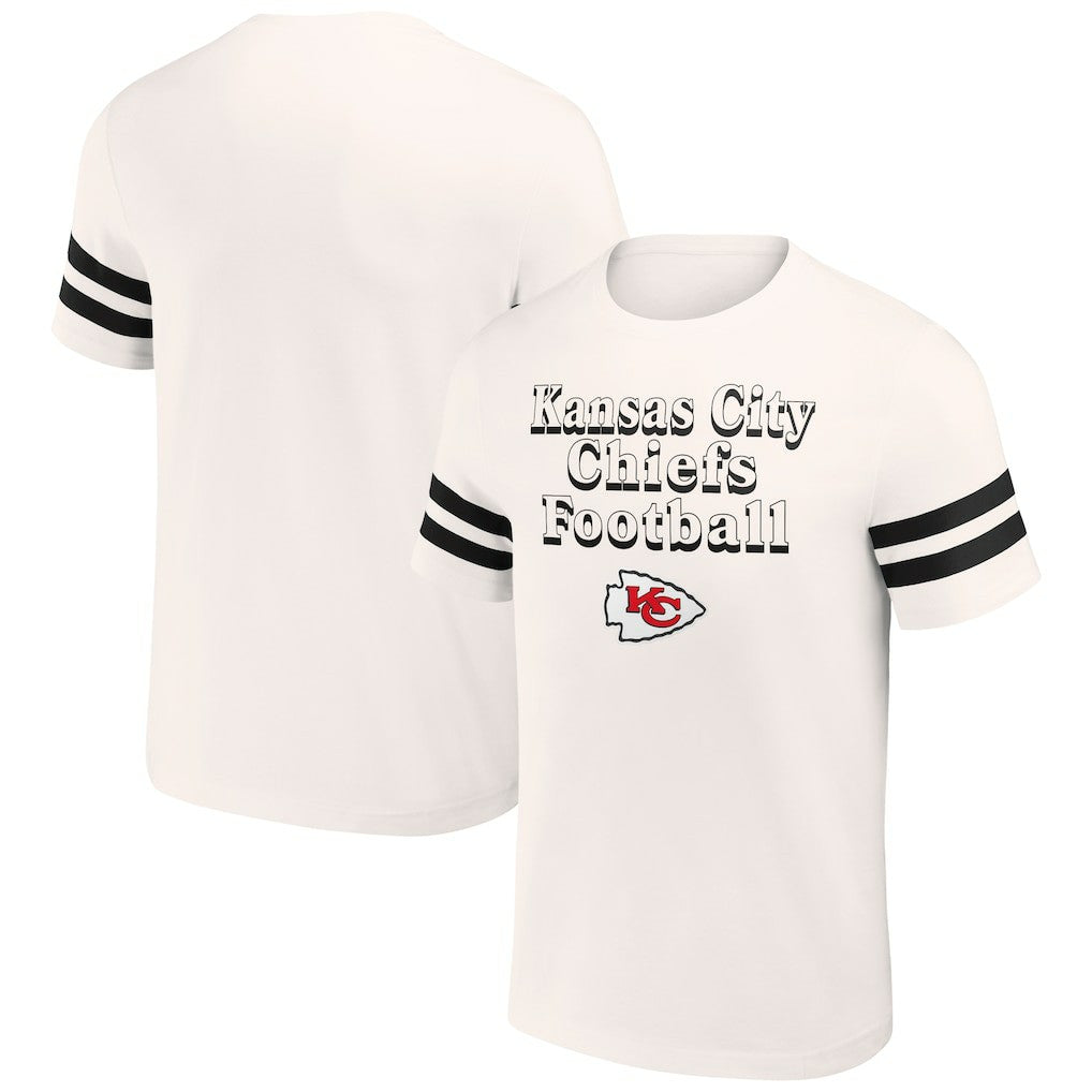 Kansas City Chiefs NFL x Darius Rucker Collection Vintage T-Shirt - Cream - Fanatics