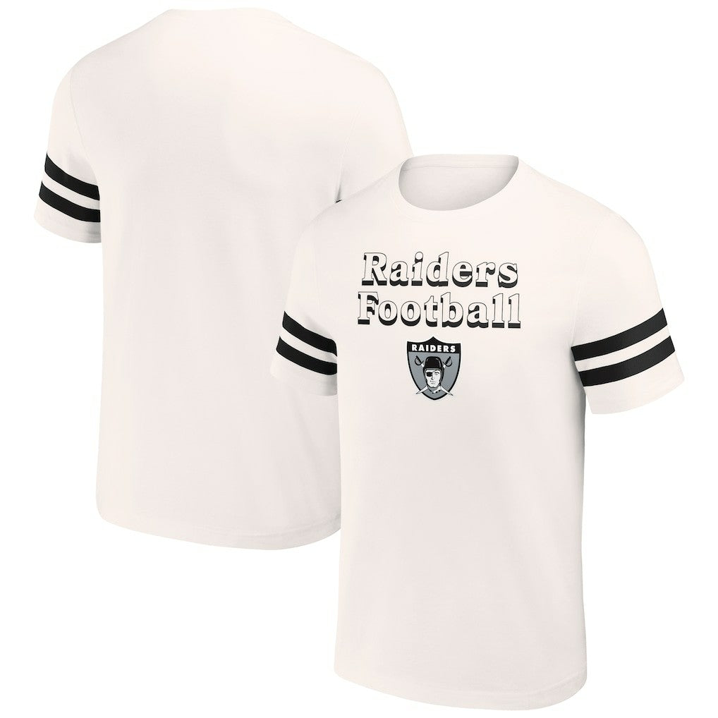 Las Vegas Raiders NFL x Darius Rucker Collection Vintage T-Shirt - Cream - Fanatics