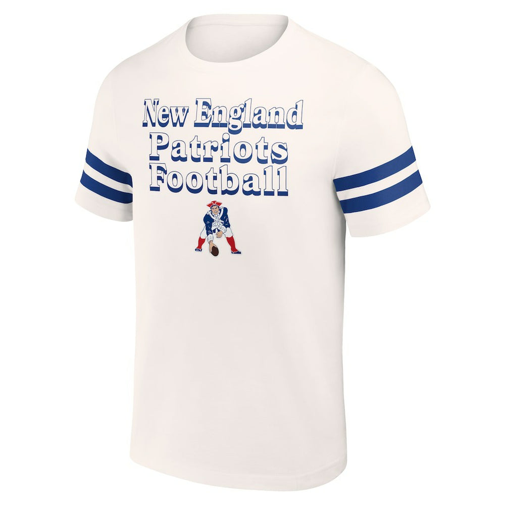 New England Patriots NFL x Darius Rucker Collection Vintage T-Shirt - Cream - Fanatics
