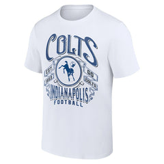 Indianapolis Colts NFL x Darius Rucker Collection Vintage Football T-Shirt - White - Fanatics