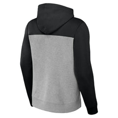 Las Vegas Raiders NFL x Darius Rucker Collection Color Blocked Pullover Hoodie - Heather Gray - Fanatics