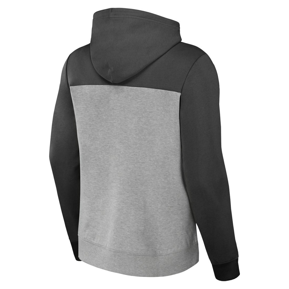 Tampa Bay Buccaneers NFL x Darius Rucker Collection Color Blocked Pullover Hoodie - Heather Gray - Fanatics
