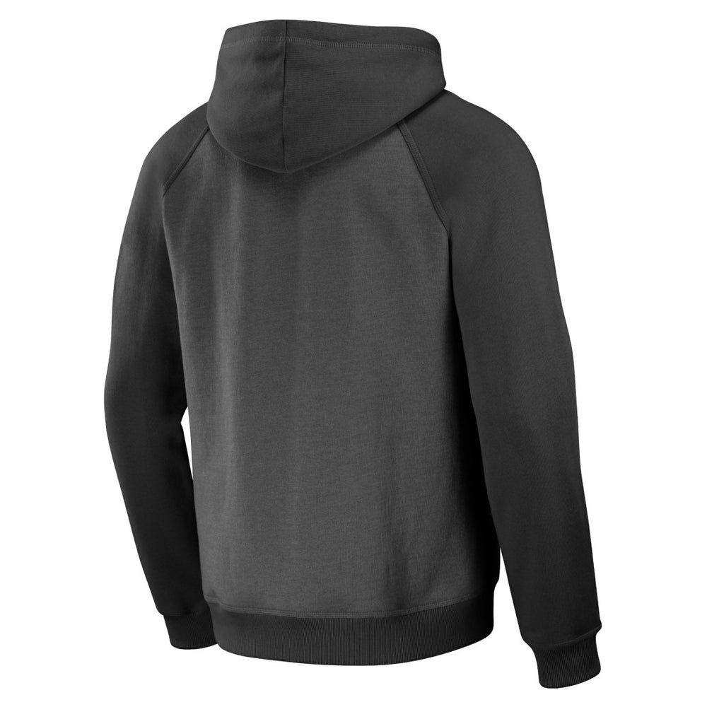 Tampa Bay Buccaneers NFL x Darius Rucker Collection Raglan Full-Zip Hoodie - Pewter - Fanatics