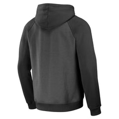 Tampa Bay Buccaneers NFL x Darius Rucker Collection Raglan Full-Zip Hoodie - Pewter - Fanatics