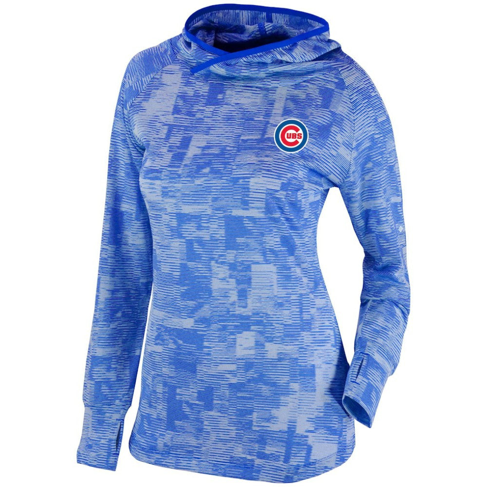 Chicago Cubs Columbia Women's Omni-Wick Sunday Ball Pullover Hoodie Outlet