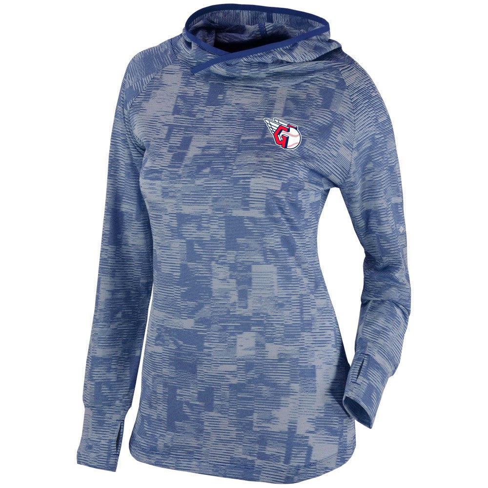 Cleveland Guardians Columbia Women's Omni-Wick Sunday Ball Pullover Hoodie Sale