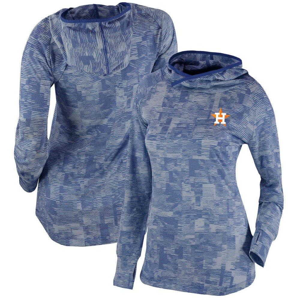 Houston Astros Columbia Women's Omni-Wick Sunday Ball Pullover Hoodie Near Me