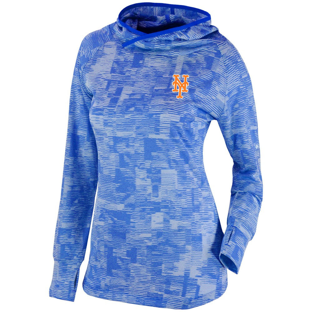 New York Mets Columbia Women's Omni-Wick Sunday Ball Pullover Hoodie for sale