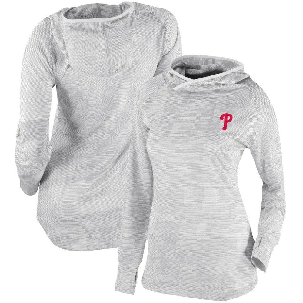 Philadelphia Phillies Columbia Women's Omni-Wick Sunday Ball Pullover Hoodie for sale