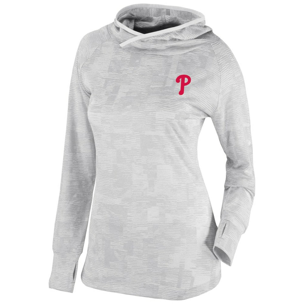 Philadelphia Phillies Columbia Women's Omni-Wick Sunday Ball Pullover Hoodie for sale