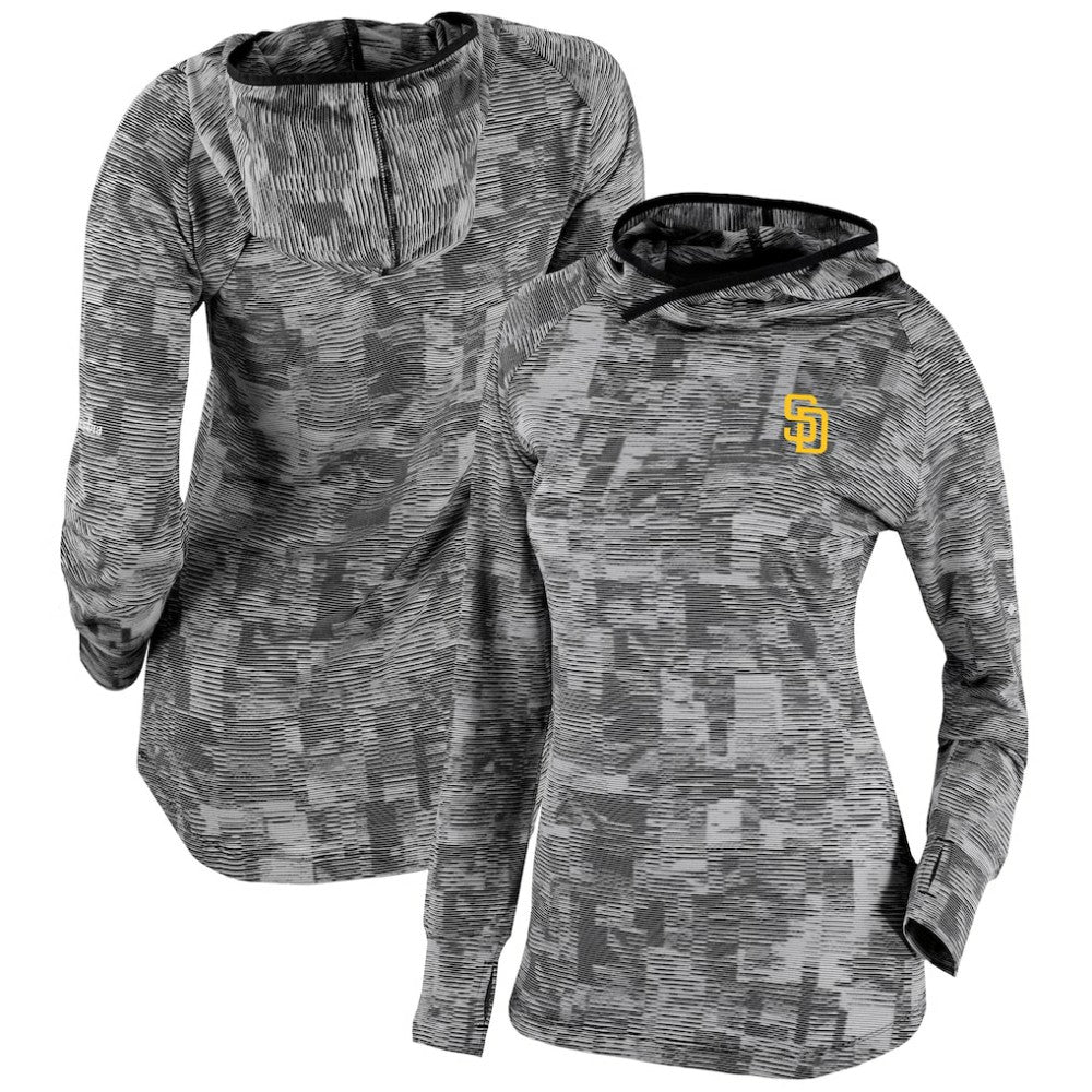 San Diego Padres Columbia Women's Omni-Wick Sunday Ball Pullover Hoodie Sale
