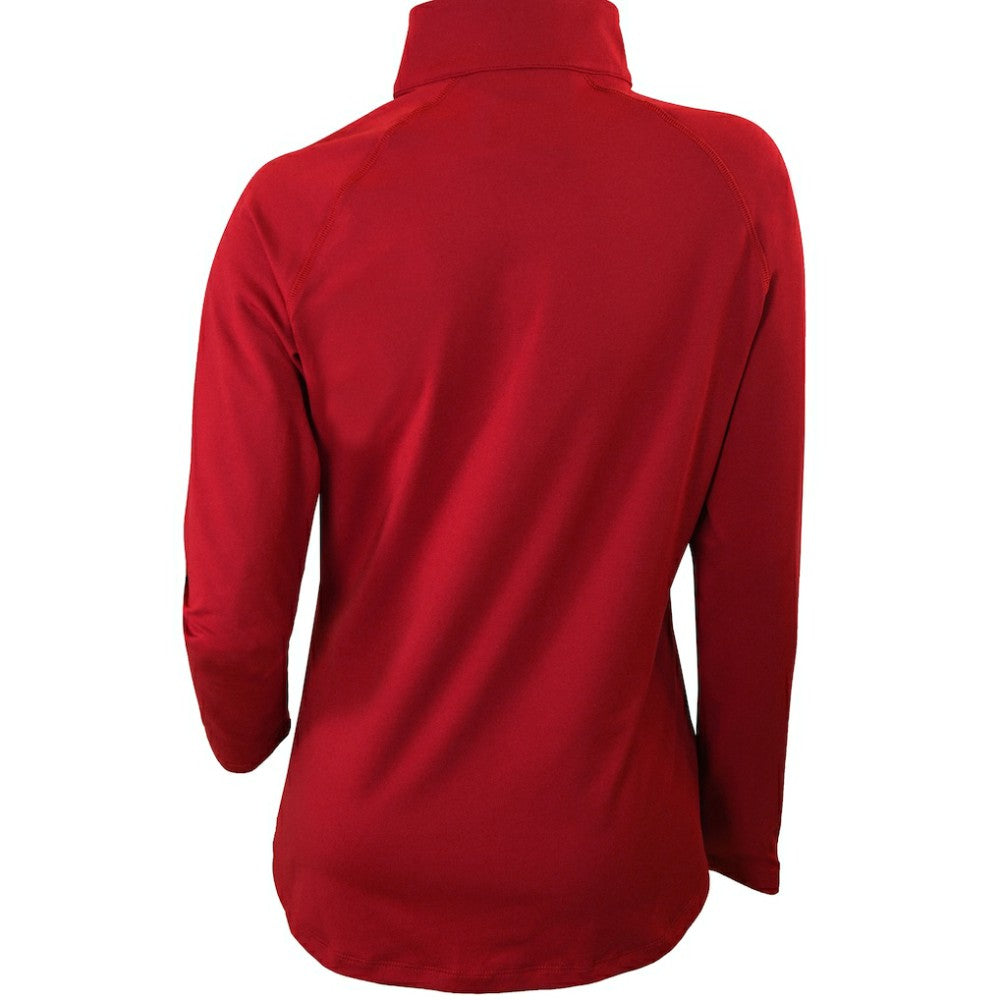 Chicago Cubs Columbia Women's Omni-Wick Outward Nine Quarter-Zip Pullover Top Outlet