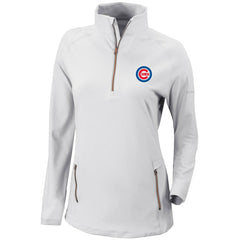Chicago Cubs Columbia Women's Omni-Wick Outward Nine Quarter-Zip Pullover Top Outlet
