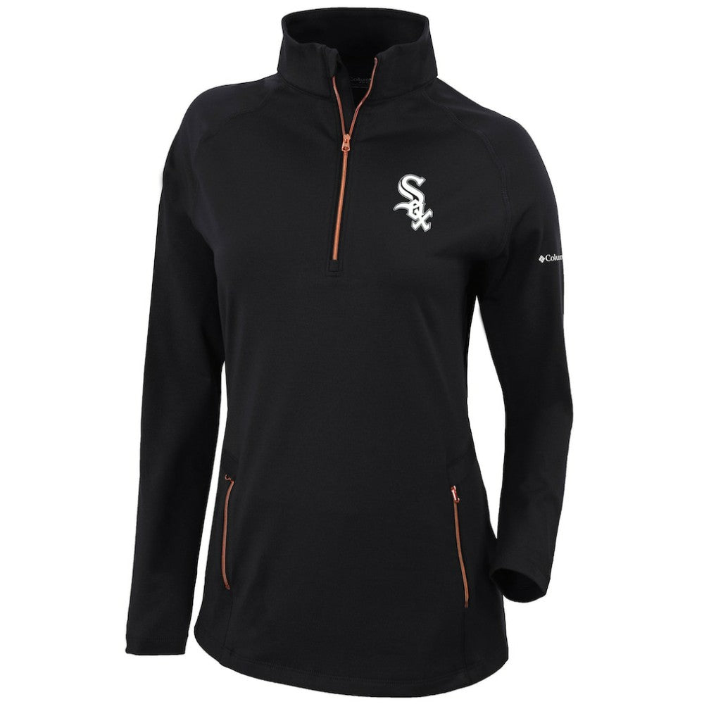 Chicago White Sox Columbia Women's Omni-Wick Outward Nine Quarter-Zip Pullover Top Online
