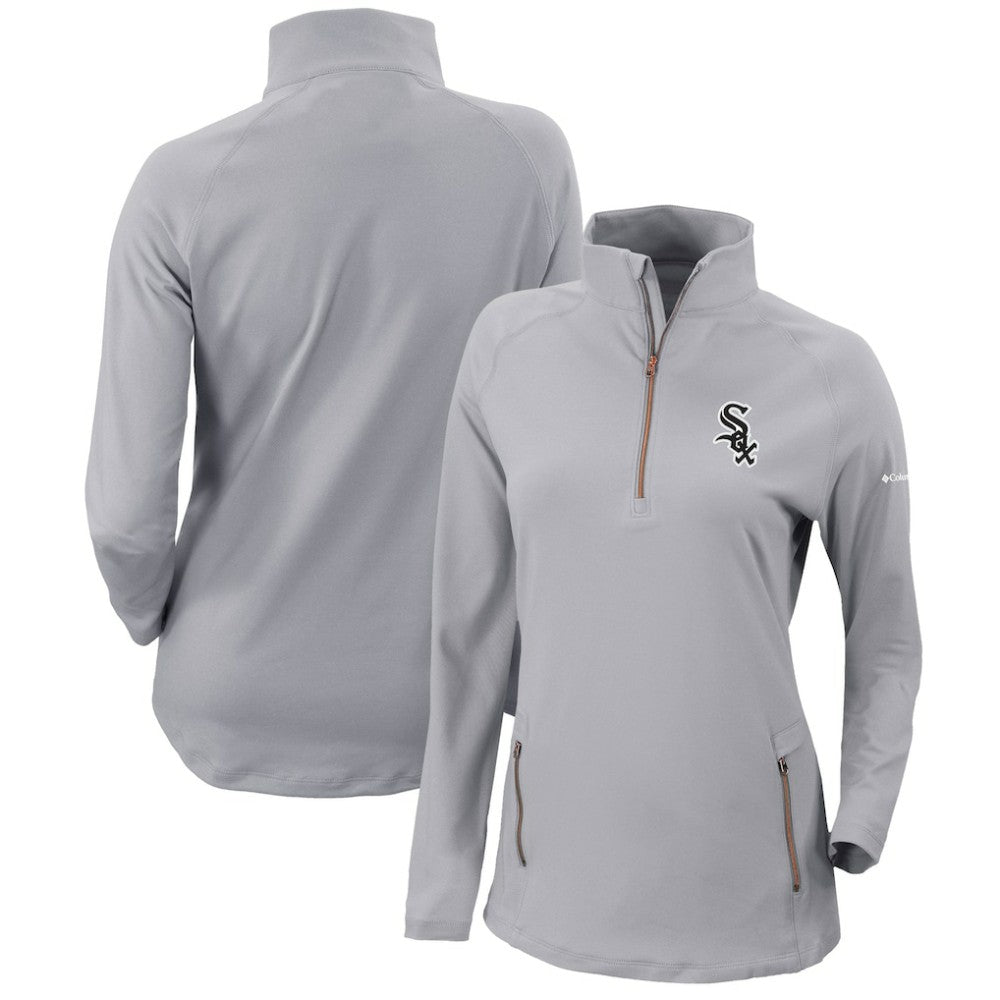 Chicago White Sox Columbia Women's Omni-Wick Outward Nine Quarter-Zip Pullover Top Near Me