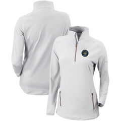 Milwaukee Brewers Columbia Women's Omni-Wick Outward Nine Quarter-Zip Pullover Top Online