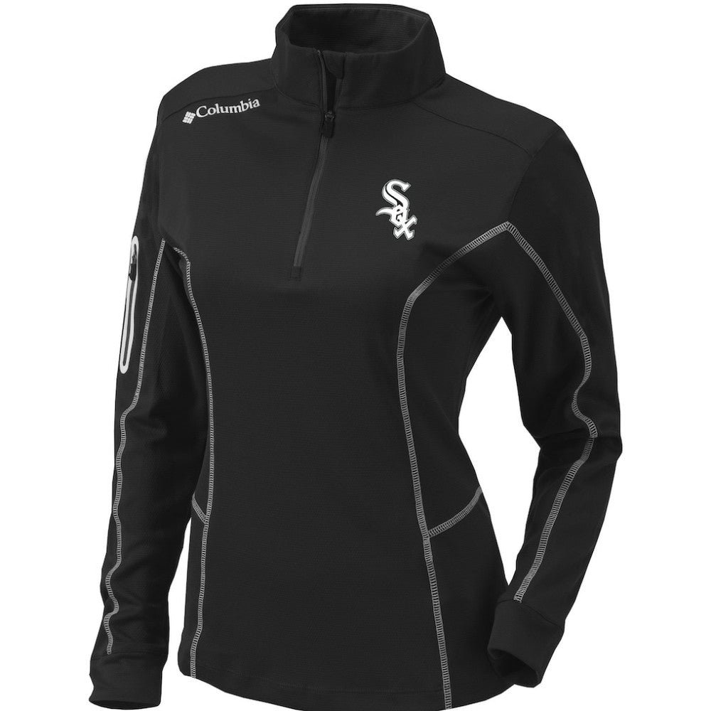Chicago White Sox Columbia Women's Omni-Wick Shotgun Quarter-Zip Pullover Top Online