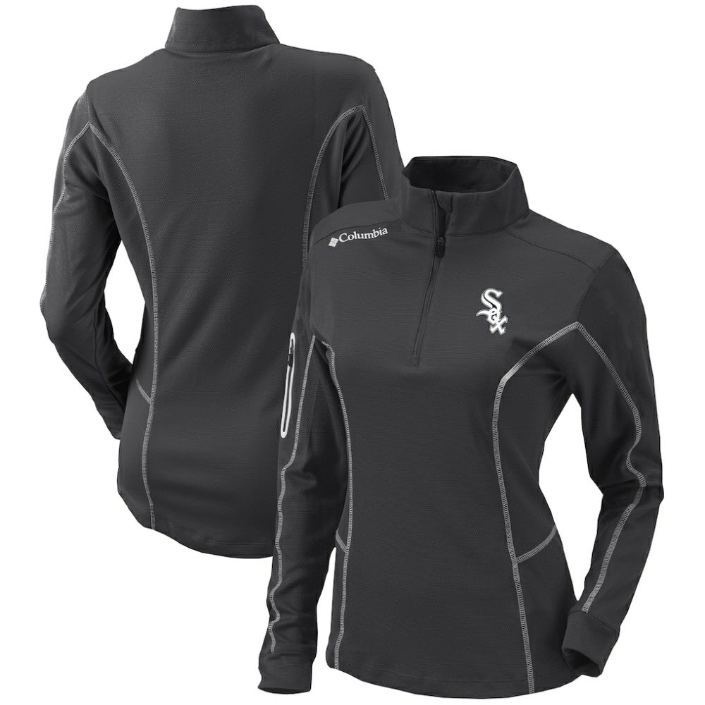 Chicago White Sox Columbia Women's Omni-Wick Shotgun Quarter-Zip Pullover Top Sale